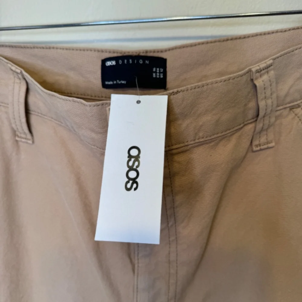 ASOS | NWT High Waisted Carpenter Outdoors Minimal Cargo Utility Pocket Pants - Picture 11 of 13